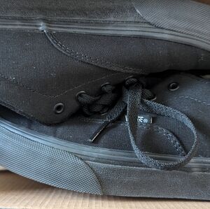 Kids black vans